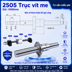 Trục vít me SFU2505