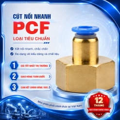 PCF10-01 Nối nhanh thẳng ren trong Airtac