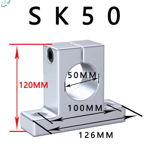 Gối đỡ ray trượt SK50 - Ảnh 2