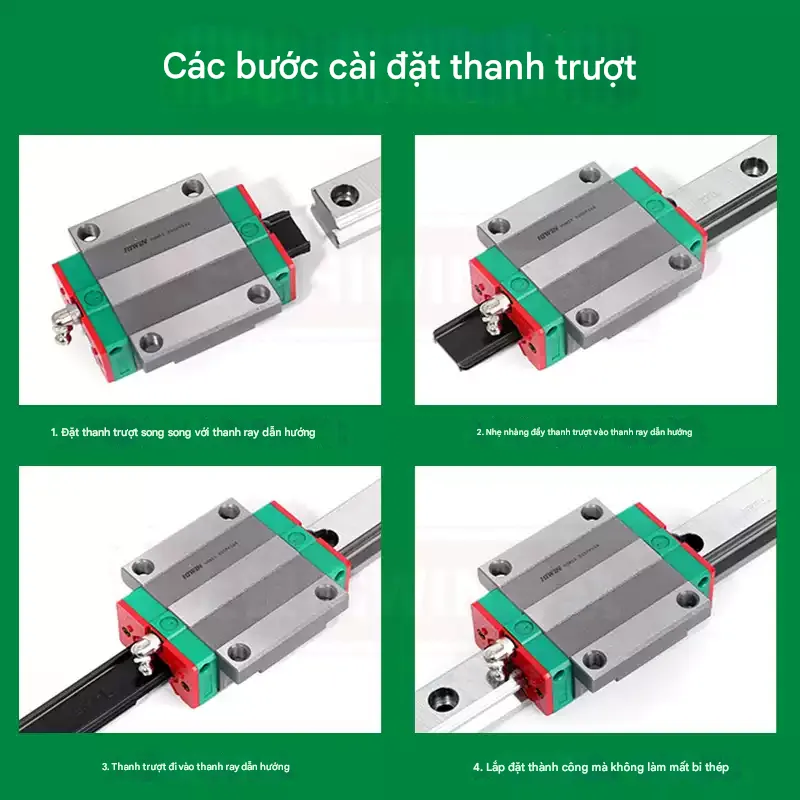 Con trượt Hiwin MGN9C, MGN12C, MGN15C - Ảnh 4
