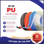 PU10x6.5 Dây hơi khí nén PU AKS (PU10x6.5 Màu: trắng, đen, xanh, cam)
