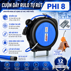 Cuộn Dây Rulo Khí Nén Tự Rút Phi 8