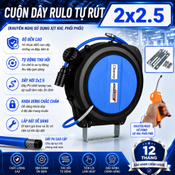 Cuộn rulo dây điện tự rút 2x2,5mm
