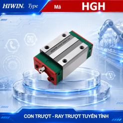 Con trượt vuông Hiwin HGH15CA, HGH20CA, HGH25CA, HGH30CA, HGH35CA, HGH45CA, HGH55CA, HGH65CA