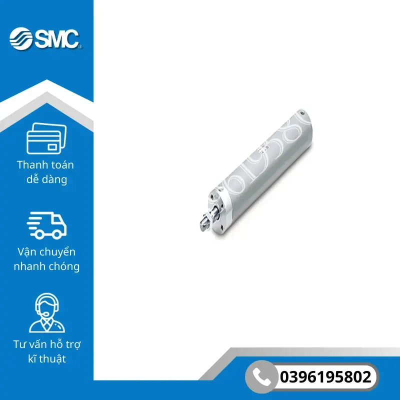 CDG1BN20-75Z-C - Xi lanh tròn SMC dòng CDG1 - Ảnh 2