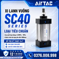 Xi Lanh Vuông SC – SC40 Series