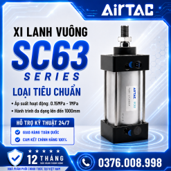 Xi Lanh Vuông SC – SC63 Series