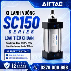 Xi Lanh Vuông SC – SC150 Series