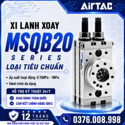 Xi Lanh Xoay MSQB20 Series Chính Hãng