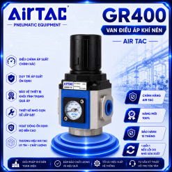 Van Điều Áp Khí Nén AirTAC GR400