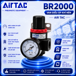Van Điều Áp Khí Nén AirTAC BR2000