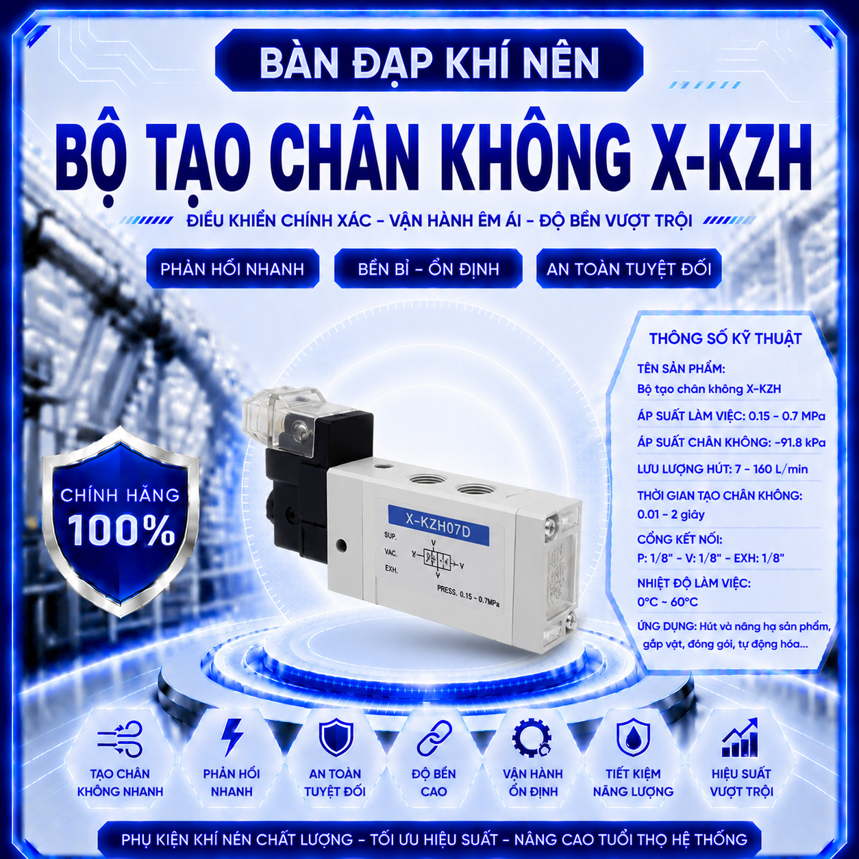 Bộ Tạo Chân Không X-KZH