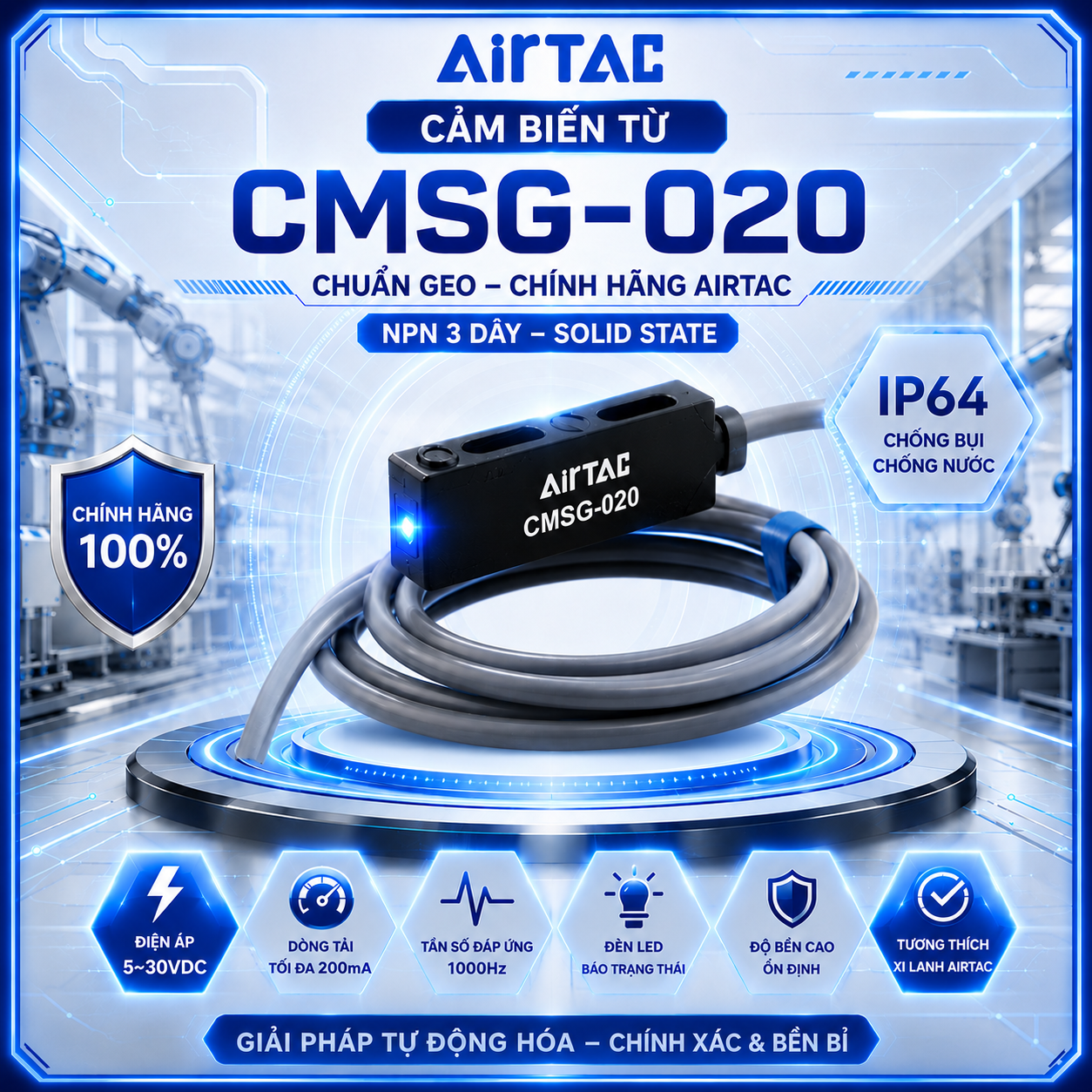 Cảm Biến CMSG-020 AirTAC Chính Hãng